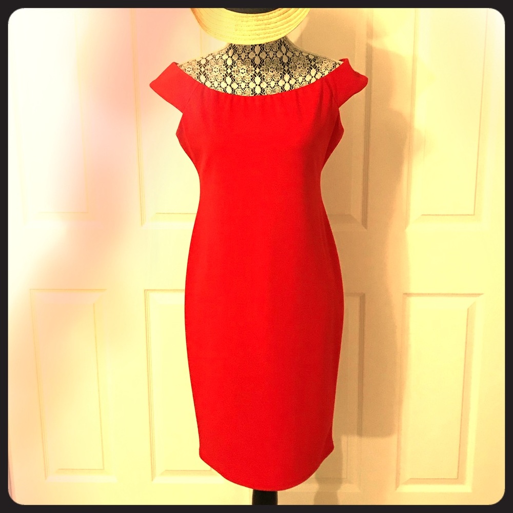 Eliza J Little Red Dress